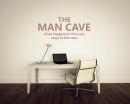 The Man Cave Quotes Wall Decal Motivational Vinyl Art Stickers